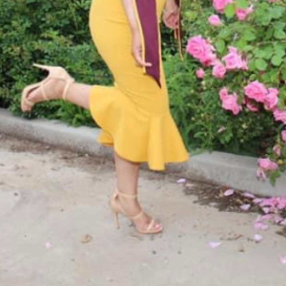 INC Beige heels.